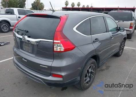 2016 Honda Cr-V Se from USA, damaged, VIN 2HKRM3H45GH519479